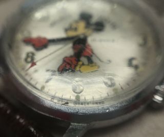 Vintage Collectable Mickey Mouse Watch Walt Disney Production 5