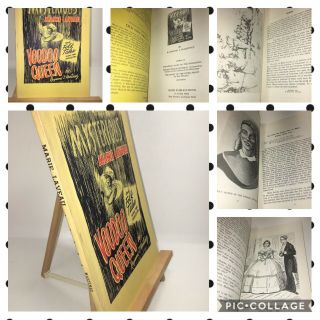 1956 - Mysterious Marie Laveau,  Voodoo Queen,  & Folk Tales,  By Raymond J.  Martinez