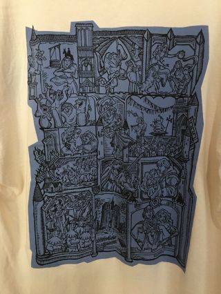 Vintage 90s Walt Disney Gallery Hunchback Of Notre Dame Shirt Size Xl