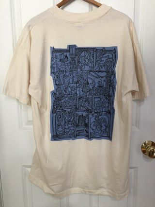 Vintage 90s Walt Disney Gallery Hunchback of Notre Dame Shirt Size XL 2