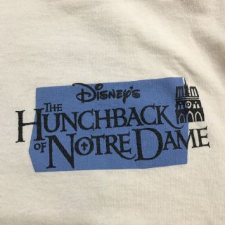 Vintage 90s Walt Disney Gallery Hunchback of Notre Dame Shirt Size XL 4