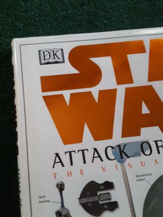 Star Wars Attack Of The Clones Visual Dictionary DK Hardcover 2