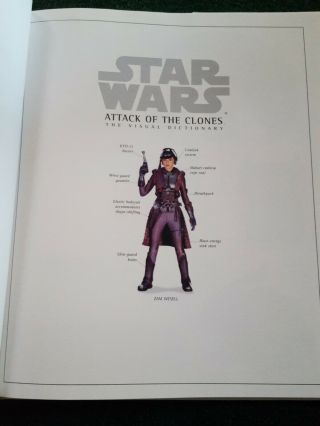 Star Wars Attack Of The Clones Visual Dictionary DK Hardcover 5