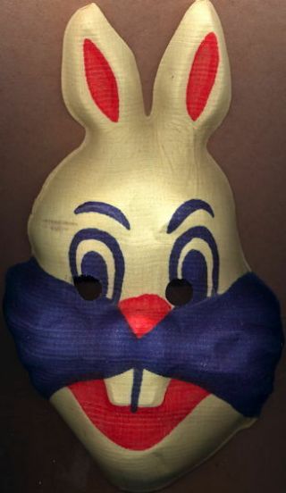 1930s/40s Oversize Gauze Bugs Bunny Display Halloween Mask Last One