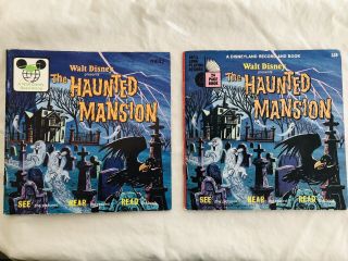 Haunted Mansion Vintage Read Along Classroom Edition Book.  Very Rare. 7
