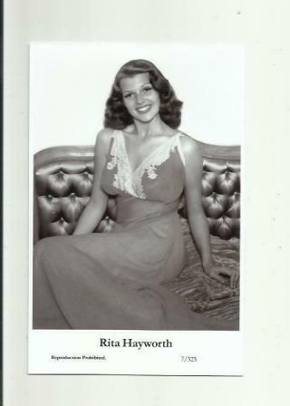 N468) Rita Hayworth Swiftsure (7/323) Photo Postcard Film Star Pin Up Glamour