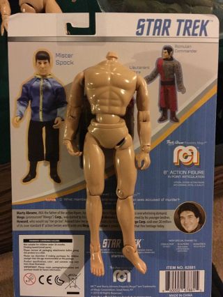 Mego - Modern Star Trek Accessories: 8” Body For Action Figures - Nude