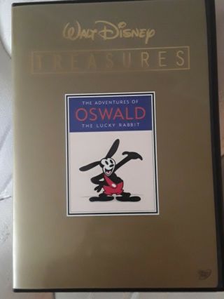 The Walt Disney Treasures: The Adventures Of Oswald The Lucky Rabbit Dvd Opened