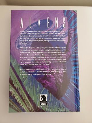 Aliens The Comic Series Dark Horse 30th ANNIVERSARY Loot Crate HC Book 2