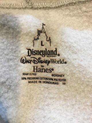 Walt Disney World Tigger Character Hoodie Men ' s Large Sweatshirt Disneyland 4