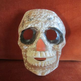 Vintage Halloween Skull Mask