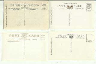 Four Vintage Postcards - Scotland - Criefe,  Dunoon,  Skye & Aberfeldy 2