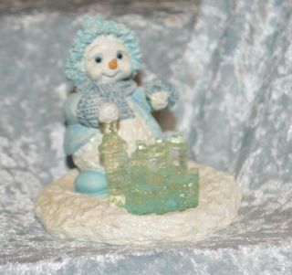 Adorable Dreamsicles Snowman Ice Castle Northern Lights 60502 1998 Cast Art