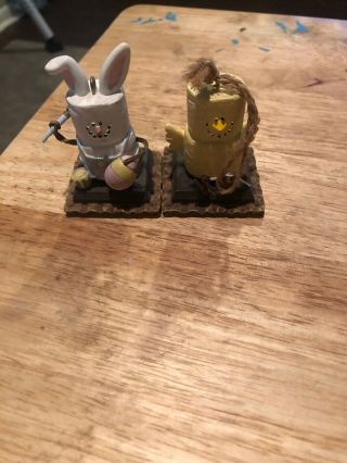 S’mores Christmas Ornaments Easter Bunny And Chick