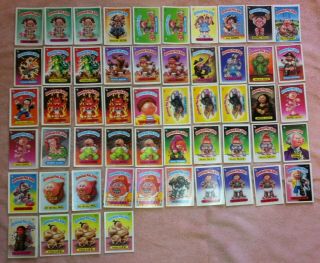 1985 - 87 Topps Garbage Pail Kids Cards 2nd 3rd 4th 5th Series 290 Total Cards