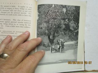 1912 locomobile hardbound sales book - - gorgeous & unique piece of history, 8