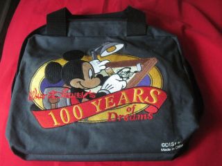 Disney Wdw Pins Pin Trading Bag Pack Pre - Owned Mickey Mouse 100 Years Of Dreams