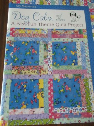 Quilt Patterns Book Dog Cabin And Others Fast Theme Quilt Projects Cats Fish