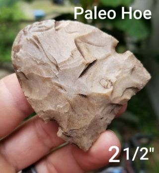Authentic Paleo Mini Hoe Arrowhead Spear Point Native Indian Artifact 2.  50 "
