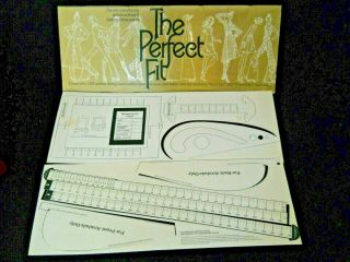 Vintage 1971 The Perfect Fit Pattern Making & Fashion Styling / Sewing Book