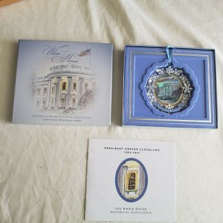White House Historical Christmas Ornament 2009 Christmas Tree - 2 Sided Ornament