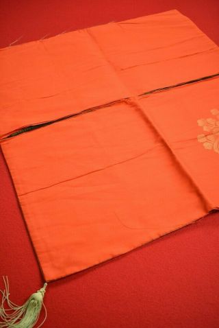 YJ16/250 Vintage Japanese Fabric Silk Antique Boro Woven Textile FUKUSA 26 