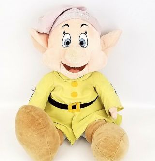 Authentic Disney Jumbo 27 " Dopey From Snow White & The Seven Dwarves