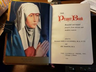 Vintage 1959 Library of Catholic Devotion Prayer Book The Catholic Press books 4