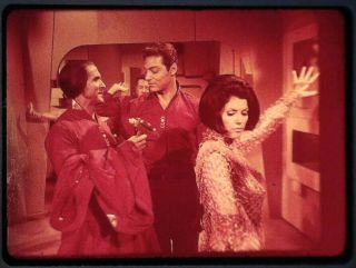 Star Trek Tos 35mm Film Clip Slide Space Seed Waking Up Followers 1.  22.  15
