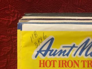 Aunt Martha ' s Hot Iron Transfers Halloween Thanksgiving 3810 Embroidery Ect NIP 5