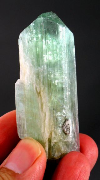 Top Quality 222 Carat Greenish V Shape Kunzite Crystal @ Afgahnistan
