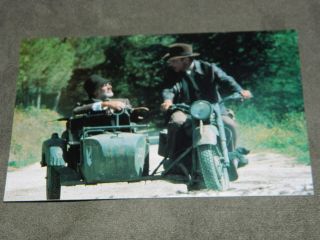 " Indiana Jones And The Last Crusade " Picture Card Sean Connery & Harrison Ford