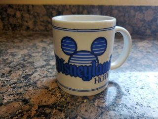 Vintage Disneyland Hotel Coffee Coco Mug Mickey Mouse Ears
