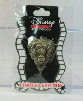 Disney Dsf Dssh Pin Le 300 Live Action Lion King Rafiki Sculpted