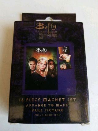 Buffy The Vampire Slayer Magnet Set.  20 Years Of Slaying.