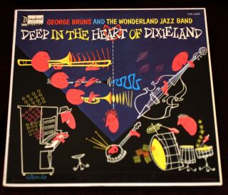 Walt Disney 1957 Disneyland Record Wdl - 3009 Deep In The Heart Of Dixieland Album