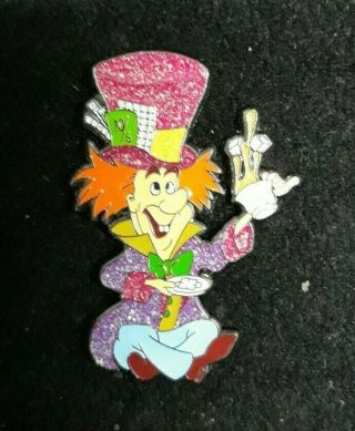 Pin Pins Disney Fantasy Alice In Wonderland Mad Hatter Rare