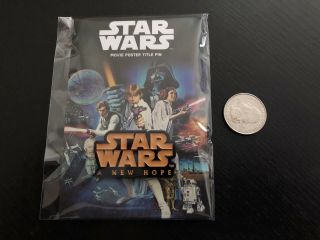 Star Wars A Hope Pin Celebration Rare Exclusive Lucasfilm