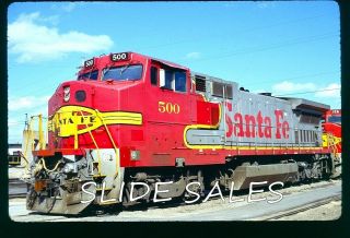 Orig.  Slide Santa Fe 500 B40 - 8w Kansas City,  Ks On 4 - 7 - 97