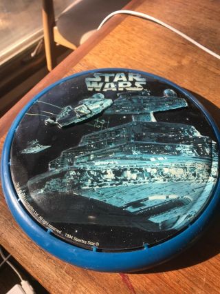 Star Wars Vintage 1994 Star Wars Frisbee,  Blue,  Lucasfilm Ltd,  9 " Diameter