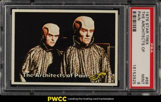 1976 Topps Star Trek The Architects Of Pain 68 Psa 9 (pwcc)