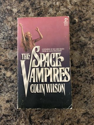 Vintage Book The Space Vampires By Colin Wilson Lifeforce Movie