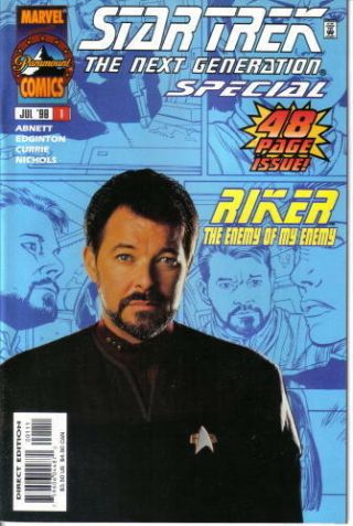 Star Trek: The Next Generation Comic Special Riker 1,  Marvel 1998 Near