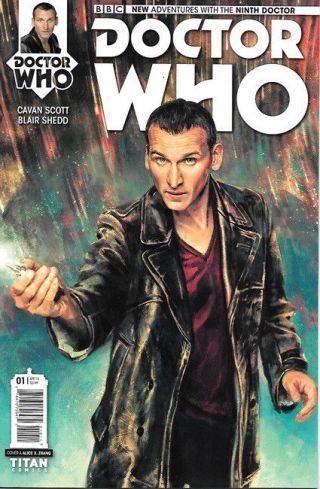 Doctor Who: The Ninth Doctor Comic Book 1 Cover A,  Titan 2015 Unread