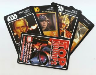 Star Wars Top Trumps Card Game Exclusive Card Promo Pack Qty 2 Packs