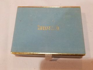 Vintage Tiffany & Co Classic Playing Cards Set Of Two Decks