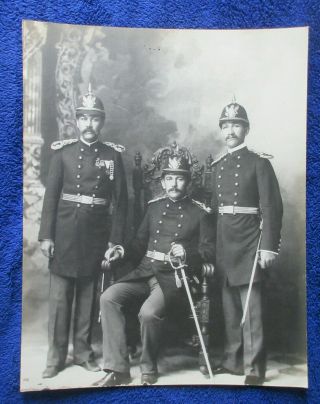 Defenders of the Queen Hawaii Uprising 1892 vintage photo from antique negative 2