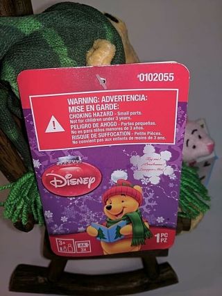 Disney Winnie The Pooh Piglet Rocking Chair Animated Twas Night Before Christmas 4