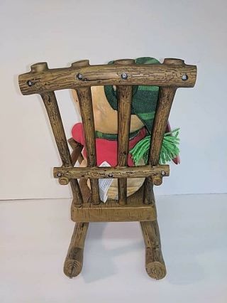 Disney Winnie The Pooh Piglet Rocking Chair Animated Twas Night Before Christmas 5