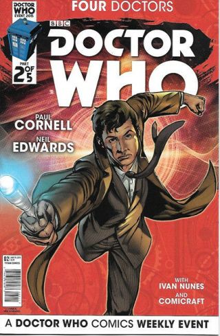 Doctor Who Event 2015: Four Doctors Comic Book 2 Cover A,  Titan 2015 Unread